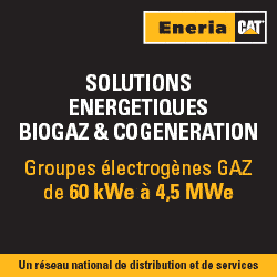 Groupes électrogénes Gaz et Biogaz