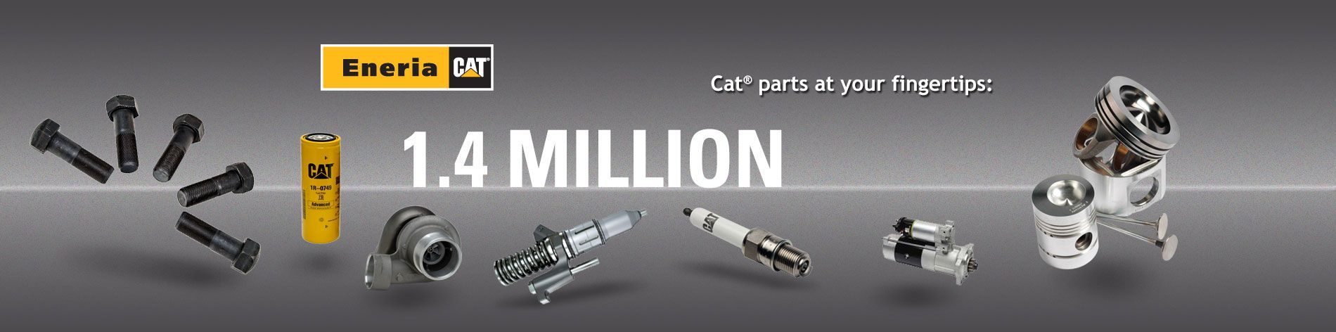 Caterpillar parts are built for durability, reliability, productivity, reuse and less environmental impact.